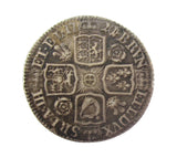 George I 1721/0 Shilling - Roses & Plumes - Fine