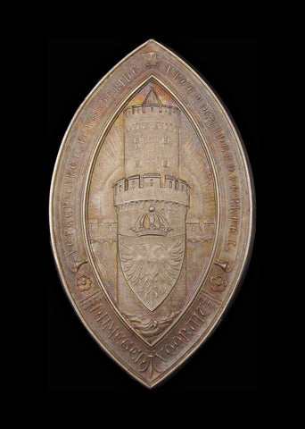 Netherlands 1895 Nijmegen International Dog Show Silver Medal - By Begeer