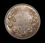 1858 Marriage Of Victoria To Frederick Of Prussia 63mm Cased Silver Medal - By Wyon