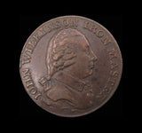 1790 Warwickshire Wilkinson Halfpenny Token - DH428 - VF