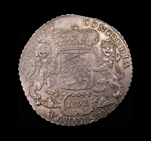 Netherlands West Friesland 1792 Ducaton Rider - EF