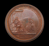 France 1729 Elisabeth-Charlotte d'Orleans Lorraine 57mm Medal