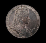 1902 Edward VII Coronation 31mm Silver Medal - In RM Envelope