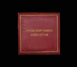 1906 British Dairy Farmers Association 47mm Silver Medal - Cased