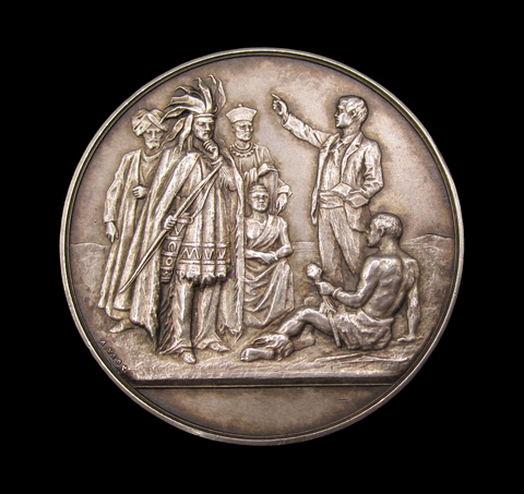 1899 Church Missionary Society 38mm Silver Medal - By Wyon