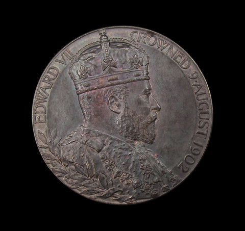 1902 Edward VII Coronation 31mm Silver Medal - In RM Envelope