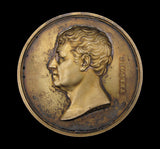 1828 Institution Of Civil Engineers Silver Telford Medal - By Wyon
