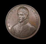 1814 English Army Enters Hanover 41mm Medal - By Webb