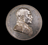1794 Admiral Earl Howe Naval Victory 41mm Silver Medal - By Wyon