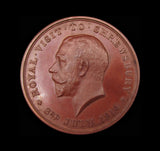 1914 Agricultural Show Shrewsbury Royal Visit 38mm Bronze Medal