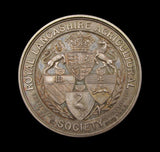 1933 Royal Lancashire Agricultural Society 48mm Silver Medal