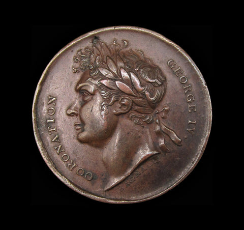 1821 Coronation Performance at Drury Lane Theatre 36mm Medal