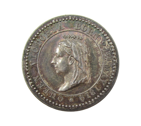 1887 Victoria Golden Jubilee 23mm Silver Medal