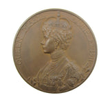 1911 George V Bronze Coronation 51mm Medal - Cased