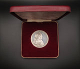 1687 William & Mary Spanish Wreck Recovered 54mm Silver Medal