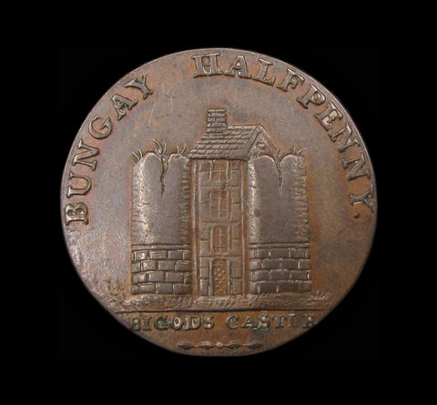 1794 Suffolk Bungay Halfpenny Token - DH22 - GVF