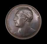 1814 England Gives Peace To The World 41mm Medal - By Mills