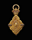 1897 Victoria Diamond Jubilee Gold & Enamel Medal