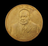 1959 Winston Churchill "1940 Club" 58mm Gold Medal - By Spink & Son