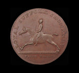 1794 Suffolk Blything Halfpenny Token - DH19 - EF