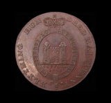 1794 Suffolk Blything Halfpenny Token - DH19 - EF