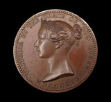 1859 Victoria National Prize In Science & Art Medal By Wyon - Cased