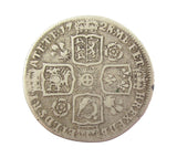 George II 1728 Shilling - Roses & Plumes - VG