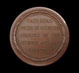 1859 Victoria National Prize In Science & Art Medal By Wyon - Cased