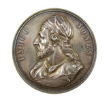 1849 Inigo Jones Art Union Of London 54mm Silver Medal