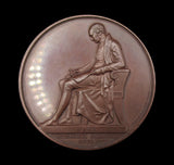 1843 Francis Chantrey Art Union 55mm Medal - By Wyon