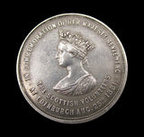 1881 Victoria Scottish Volunteer Review 45mm Medal