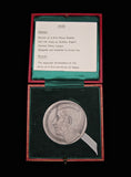 1969 Prince of Wales Investiture 52mm Silver Medal - By Fey