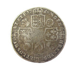 George II 1729 Shilling - Roses & Plumes - VG