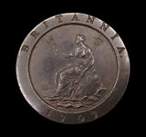 George III 1797 Cartwheel Twopence - GVF