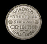 1866 Wisbech Industrial & Fine Art Exhibition 44mm Medal