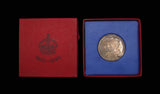 1935 George V Silver Jubilee Royal Mint 32mm Medal - Boxed