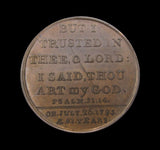 1795 William Romaine Middlesex Penny Token - DH214
