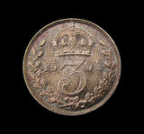 Edward VII 1902 Threepence - UNC