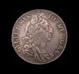 William III 1697 Sixpence - UNC