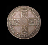 William III 1697 Sixpence - UNC