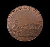 c.1797 Perth Tay-Bridge John Farrier Halfpenny Token - DH2
