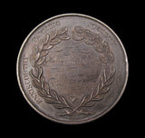 Ireland 1864 Royal Agricultural Society 51mm Silver Medal - By Woodhouse