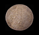 George I 1728 Sixpence - Good Fine