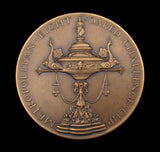 1961 Rowing Metropolitan Eight Oared Challenge Cup 70mm Medal - Cased