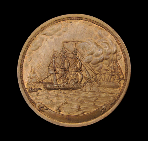 1809 Captain James Wooldridge 40mm Bronze Medal