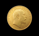 Edward VII 1902 9 Coin Matt Proof Set - Sovereign To Maundy