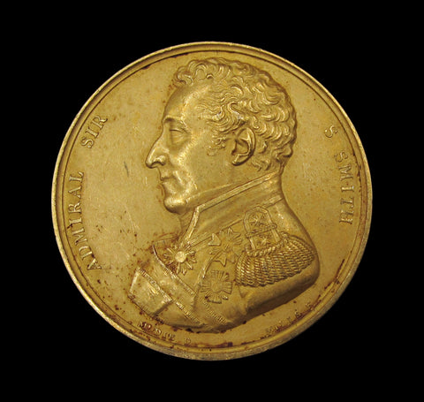 1799 Defence Of Acre 41mm Gilt Bronze Medal - By Mills