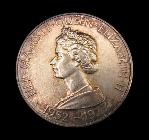 1977 Elizabeth II Jubilee 51mm Silver Medal