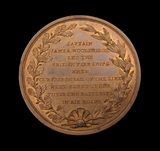 1809 Captain James Wooldridge 40mm Bronze Medal