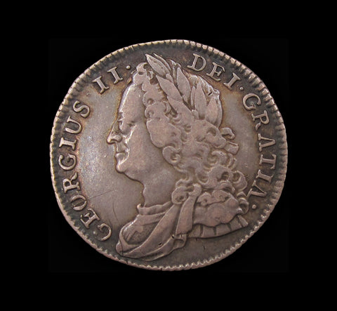 George II 1743 Sixpence - NVF